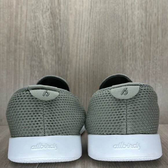Allbirds Shoes Mens Size 13 Tree Loungers Slip On Sneakers Comfort Gray/Green - Picture 4 of 12